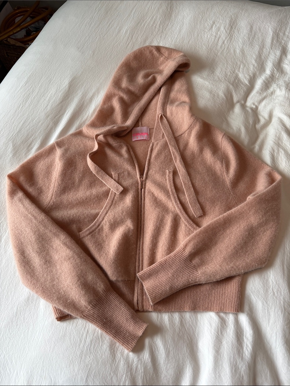 CRUSH CASHMERE RIO CROPPED HOODIE